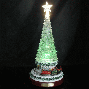 LED-Christmas-Tree-Train-green