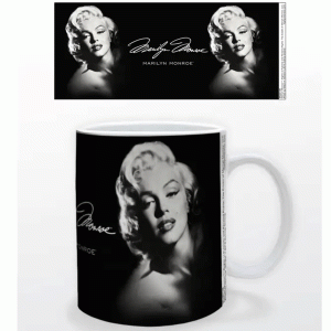 Marilyn-Monroe-Noir-Mug