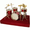 Miniature-Red-Drum-Set