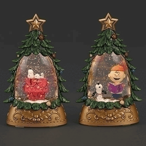 Peanuts-Tree-Globe-Set