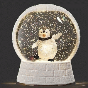 Penguin-Shimmer-Globe