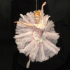 Pink Ballerina Ornament -Arms Out