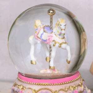 Pink-Carousel-Globe-close