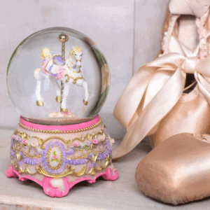 Pink-Carousel-Globe-display