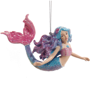 Pink-Mermaid-Ornament