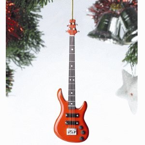 Red-Bass-Electric-Guitar-Ornament