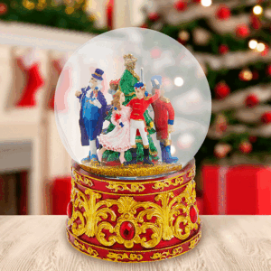 Red-Nutcracker-Globe-display