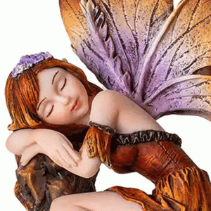 Alternative view of Resting Fairy Figurine