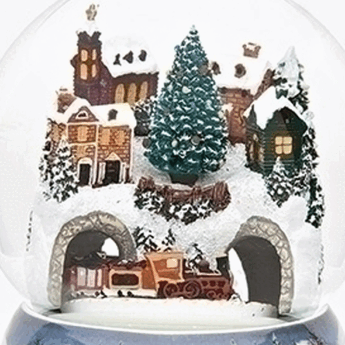 Revolving-Train-Globe-Close