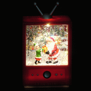 Santa-&-Child-TV-front-dark