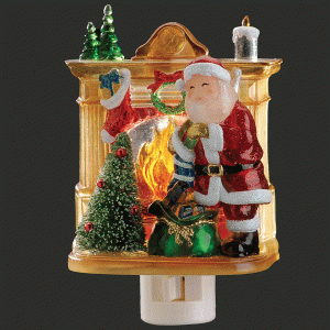 Santa-Fireplace-Night-Light