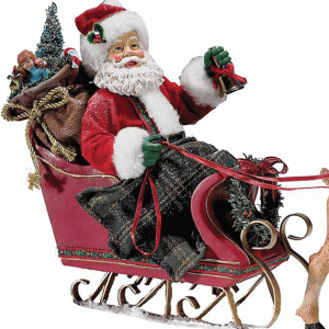 Santa-Sleigh-&-Deer-close