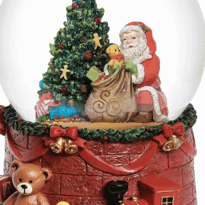 Santa-With-Gifts-Globe-close