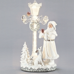 Santa-with-Lamppost