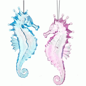 Seahorse-Ornament-Set