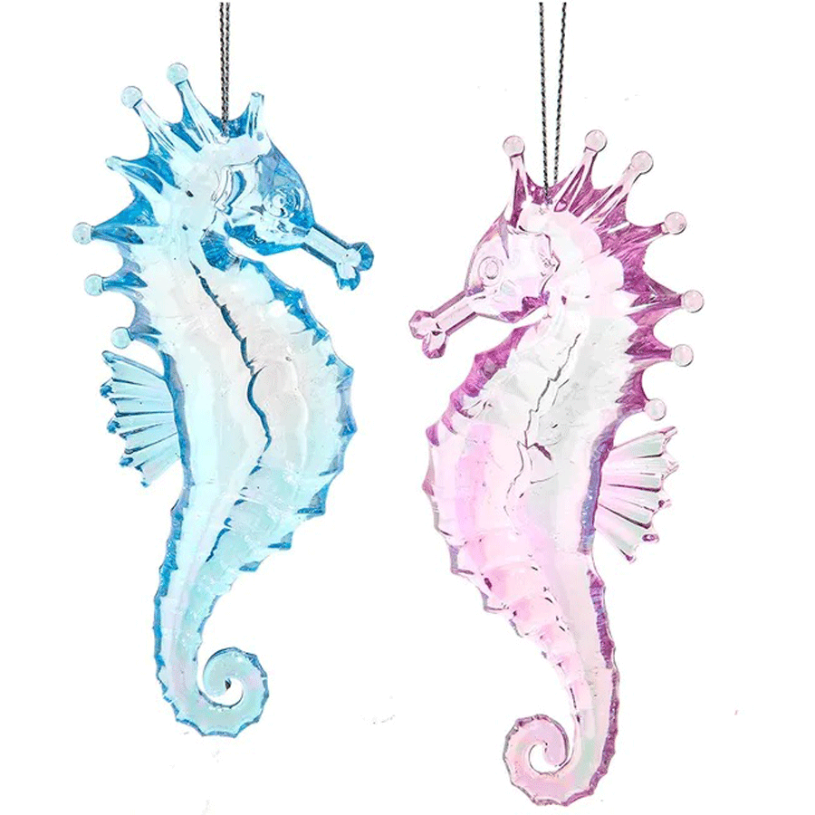 Seahorse-Ornament-Set