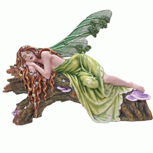 Sleeping-Fairy-in-Woods