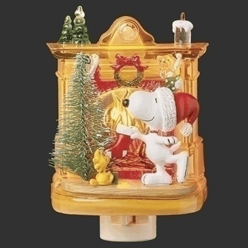 Snoopy-Fireplace-Nightlight