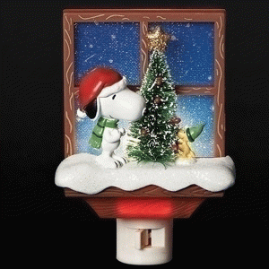 Snoopy-Woodstock-Tree-Night-Light
