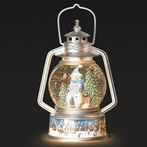 Snowman-Scene-Lantern