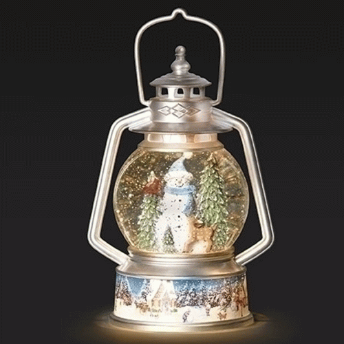 Snowman-Scene-Lantern
