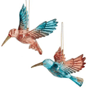 Teal-&-Rose-Hummingbird-set