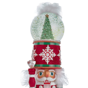 Nutcracker-Water-Globe-Hat-close