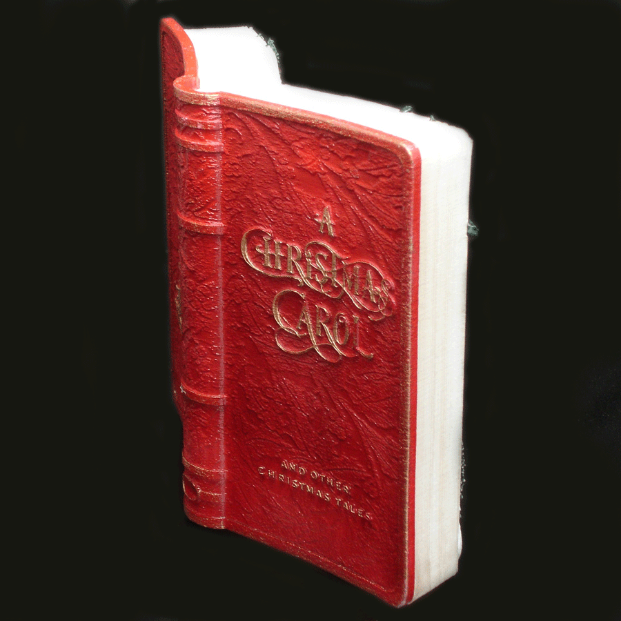 Lighted Swirl Book With Village Scene - Image 6